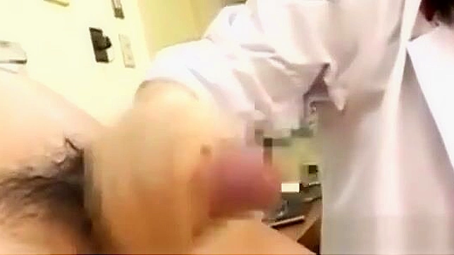 Wholesome Japanese Nurse glamorous girl experiences hard sex with orgasm