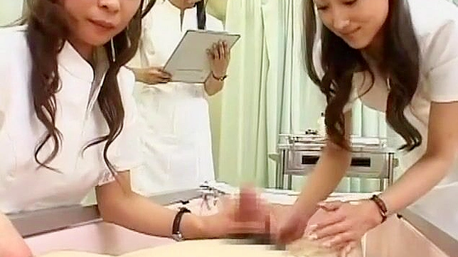 Unleash Your Inner Slut with this Exotic Japanese Nurse in a Crazy Handjob JAV Clip!