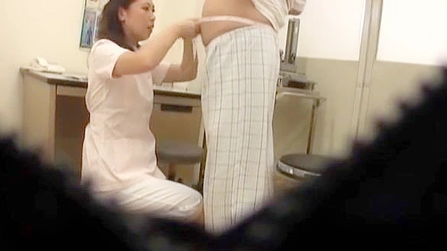 Must-See JAV Video ~ Alluring Nurse Gives the Sexiest Head in Front of Camera