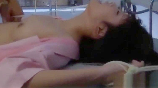 Experience the Ultimate Pleasure with a Sexy Asian Nurse in a Hospital Foursome - Part 5