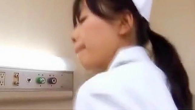 Wonderful! Japanese enchantress Hina Hanami in her luscious nurse attire gets fucked in the morning