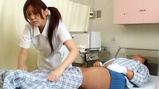 JAV Dreams Come True ~ Rui Natsukawa, Megumi Shino, and Tsukasa Minami's Exotic Handjobs and Medical Play