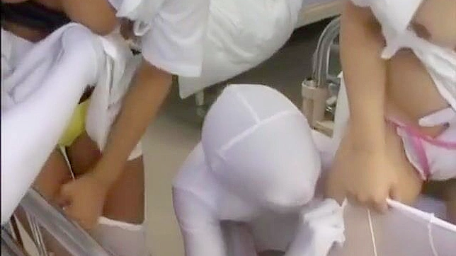 Leggy Japanese Nurse Babe With Slender Body Orgasms With Sex Toys Before Long Intense Banging