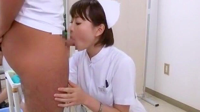 Japanese Beauties Yuri Aine, Aya Sakuraba, and Reiko Nakamori in Sensual Nurse JAV Video