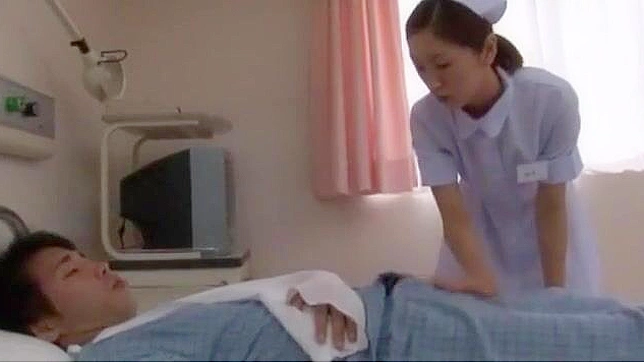 Japanese Enchantress Yuri Kashiwaga in Mind-Blowing Nurse POV ~ JAV Clip