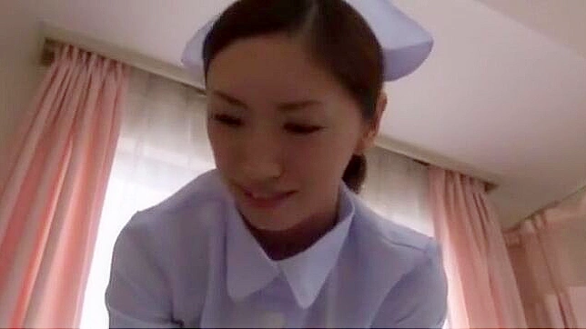 Japanese Enchantress Yuri Kashiwaga in Mind-Blowing Nurse POV ~ JAV Clip