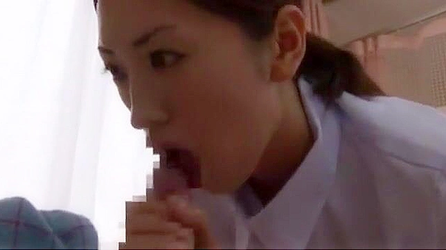 Japanese Enchantress Yuri Kashiwaga in Mind-Blowing Nurse POV ~ JAV Clip