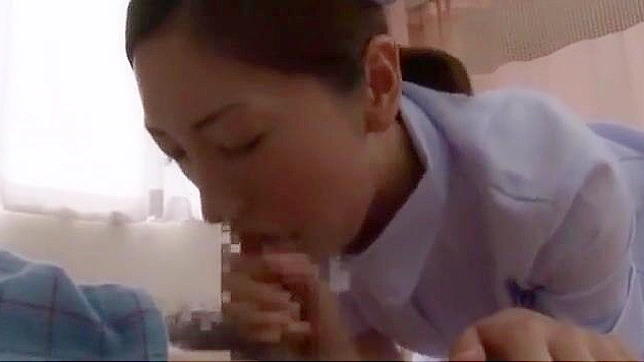 Japanese Enchantress Yuri Kashiwaga in Mind-Blowing Nurse POV ~ JAV Clip