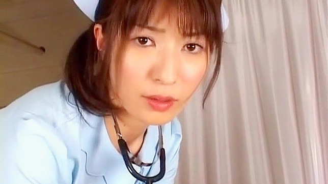 JAV Goddesses ~ Mari Fujisawa, Tsubomi, and Yuma Asami in 'Naughty Nurse' Play