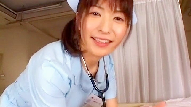 JAV Goddesses ~ Mari Fujisawa, Tsubomi, and Yuma Asami in 'Naughty Nurse' Play