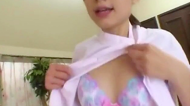 Crave the Luscious Flavors of a Japanese Beauty's Cunnilingus in This JAV Clip with Adorable Small Tits