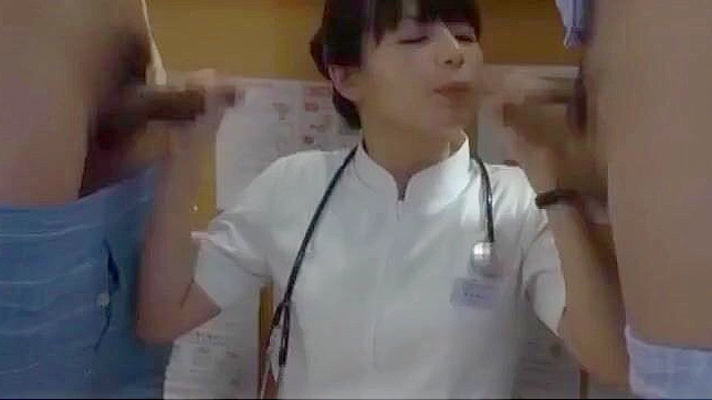 Naughty Nurses ~ Hot JAV Scene with Riri Kuribayashi, Ririka Suzuki, and Megumi Shino