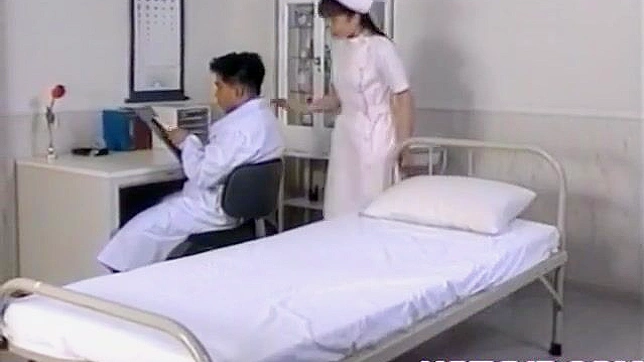 Getting Naughty With the Nurse ~ Eri Ueno's Sizzling Sex Scene!