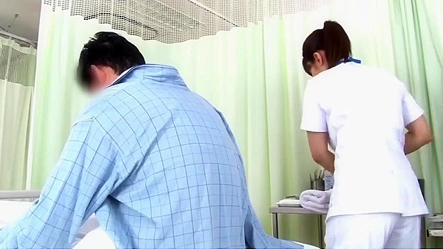 JAV Actresses' Ultimate Handjob Experience at the Nurse's Clinic - Watch How They Squirt for Joy!