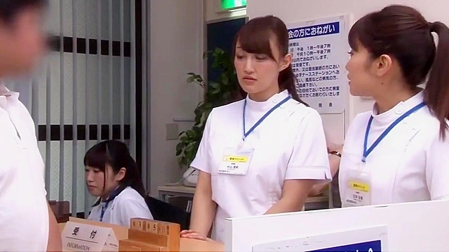 JAV Actresses' Ultimate Handjob Experience at the Nurse's Clinic - Watch How They Squirt for Joy!