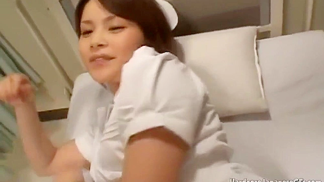 Naughty Nurse and Her Asian Patient ~ Sensual Sucking Session