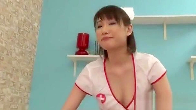 Japanese Nurse's Luscious Foot Job and Enchanting Tits Job - A Must-Watch for Beauty Enthusiasts