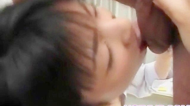 Naughty Nurse Saki Mutoh Gets Hairy Slit Fucked with Cock and Sex Toy