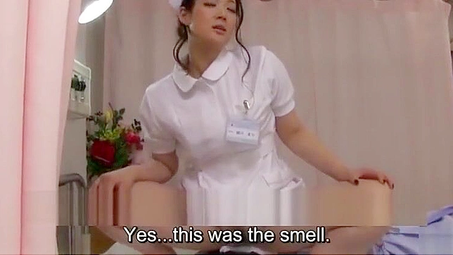 A nice Japanese Nurse blowjob by the mouth of sexy MILF Kaede Sakura