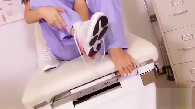 Worship the Sole Control of a Seductive Asian Nurse! JOI Foot Tease POV