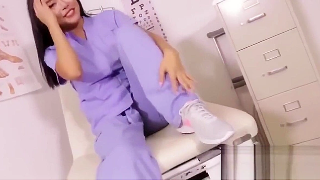 Worship the Sole Control of a Seductive Asian Nurse! JOI Foot Tease POV