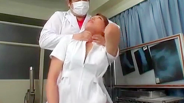 Japanese Nurses with Neck Fetish ~ Sensual Touch and Intense Therapy