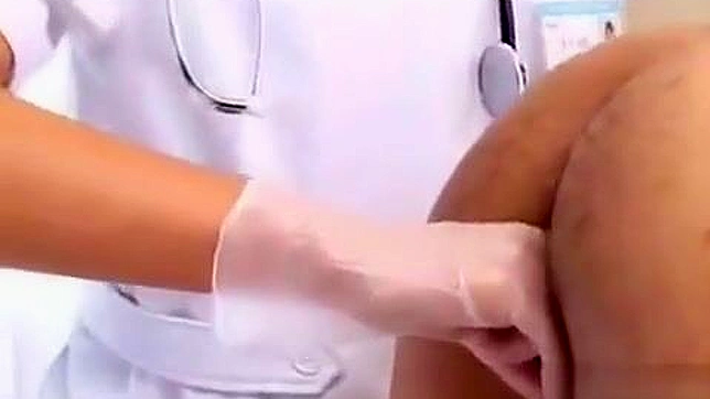 Japanese Nurses Anally Examine Patients While Giving a Blowjob