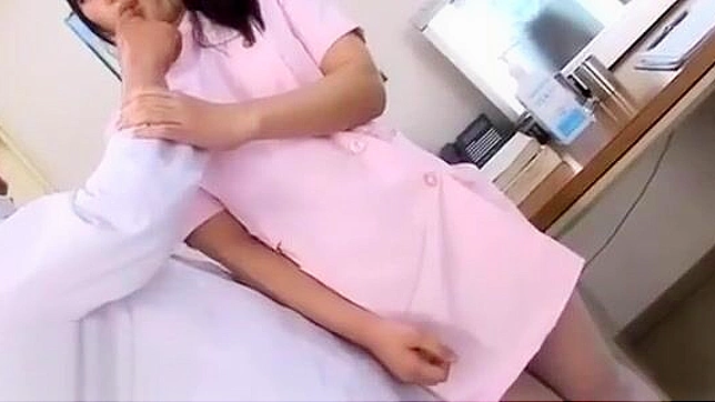 Japanese Hairy Nurse's Sexy Patient Pleasures - A Must-Watch JAV!