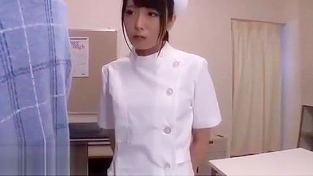 Japanese Enchantress ~ Naughty Nurse Caught Masturbating on the Job!