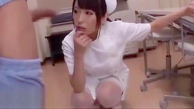 Japanese Enchantress ~ Naughty Nurse Caught Masturbating on the Job!