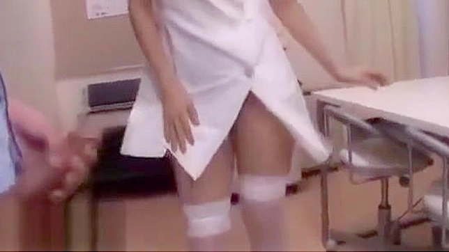 Japanese Enchantress ~ Naughty Nurse Caught Masturbating on the Job!