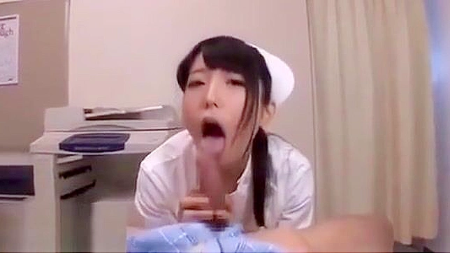 Japanese Enchantress ~ Naughty Nurse Caught Masturbating on the Job!