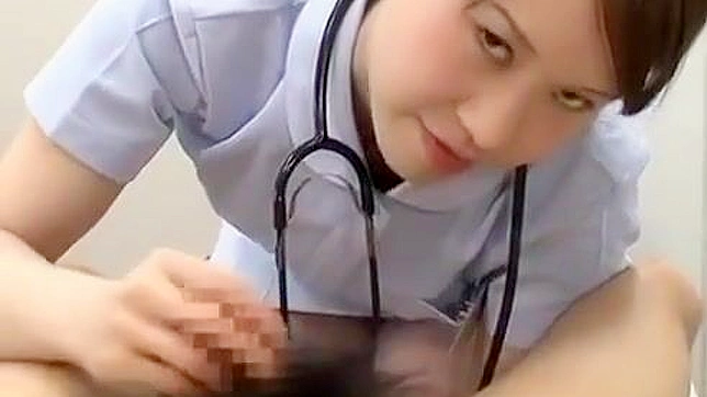 Japanese Nurse's Cum Treatment ~ Experience the Ultimate Release with a Luscious MILF!