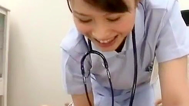 Japanese Nurse's Cum Treatment ~ Experience the Ultimate Release with a Luscious MILF!