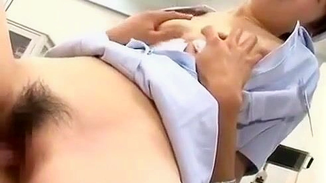 Japanese Nurse's Cum Treatment ~ Experience the Ultimate Release with a Luscious MILF!