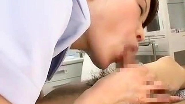 Japanese Nurse's Cum Treatment ~ Experience the Ultimate Release with a Luscious MILF!