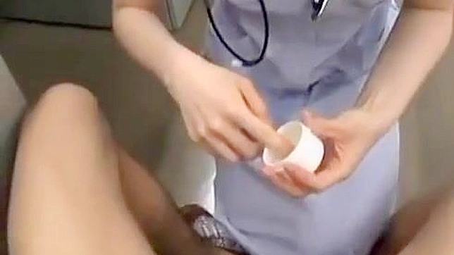 Japanese Nurse's Cum Treatment ~ Experience the Ultimate Release with a Luscious MILF!