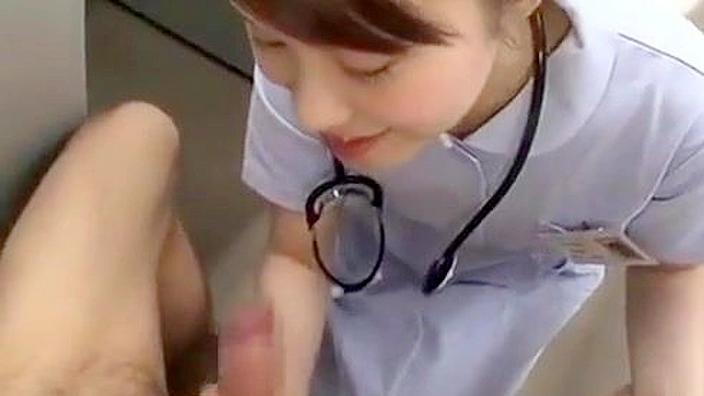 Japanese Nurse's Cum Treatment ~ Experience the Ultimate Release with a Luscious MILF!