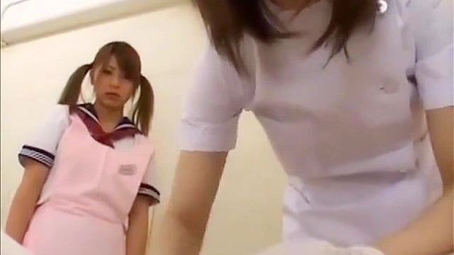 JAV Nurse Teaches Amazing Handjob with Latex Gloves - A Must-Watch For All Fans of Medical Fetish!