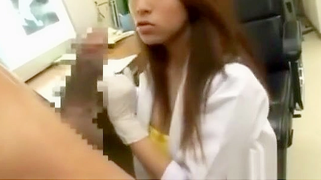 Unleash Your Fantasies with an Alluring Asian Nurse Slut Giving you the Best Handjob!