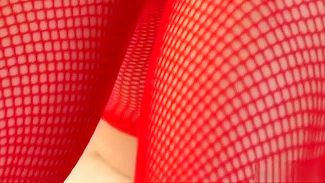 JAV Beauty Erika Kurisu in Red Stockings Headfucks You to Paradise!