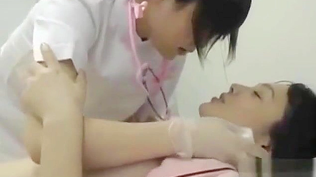 JAV Lesbians Take a Hot Shower and Share a Steamy Kiss