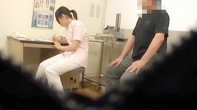 Naughty Nurse ~ Asian Bombshell Seduces Her Elderly Patient for a Steamy Affair