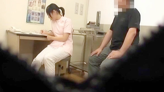 Naughty Nurse ~ Asian Bombshell Seduces Her Elderly Patient for a Steamy Affair