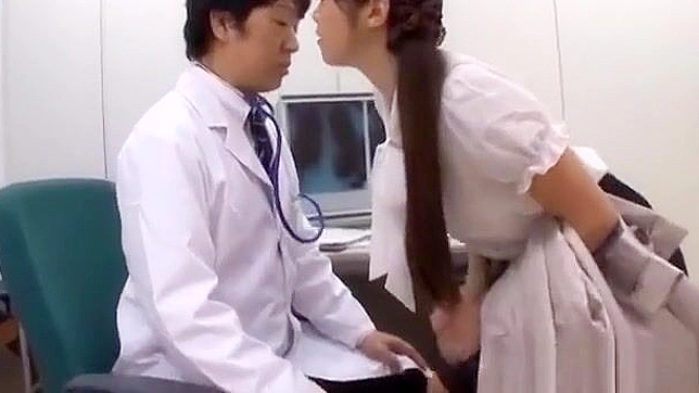 Naughty Asian Nurse Maki Hokujo Gives Unforgettable Blowjob