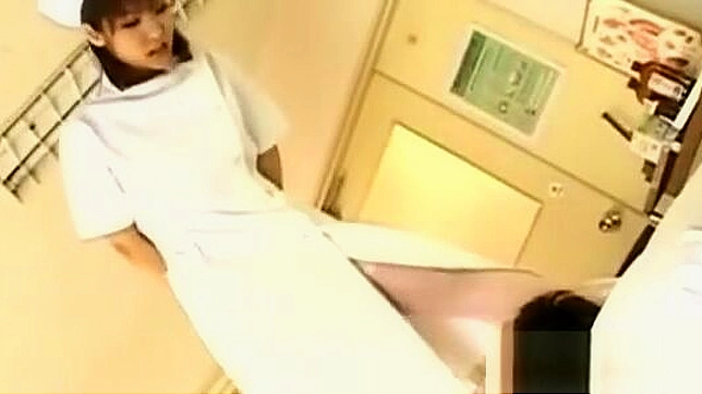 Japanese Nurse's Teasing Seduction ~ A Must-Watch!