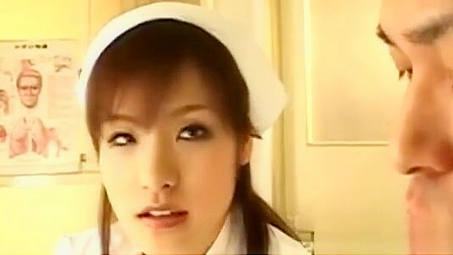 Japanese Nurse's Teasing Seduction ~ A Must-Watch!