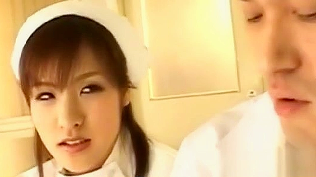 Japanese Nurse's Teasing Seduction ~ A Must-Watch!