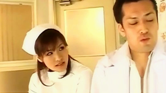 Japanese Nurse's Teasing Seduction ~ A Must-Watch!