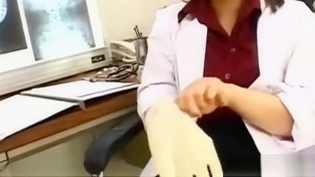 Japanese Nurses' Touch ~ Handjob Heaven with Latex Gloves